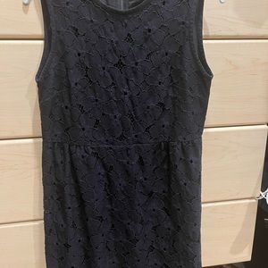 Dolce vita black lace mini shift dress - Size Large